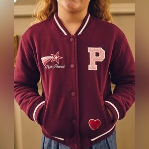 Posh Peanut x American Girl Varsity Bomber Jacket, sz 10/12